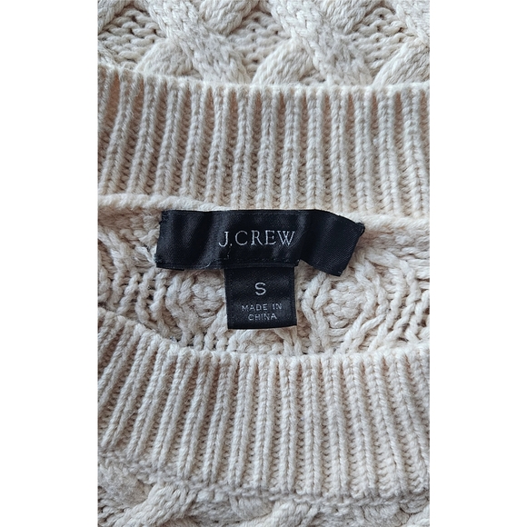 J.Crew Cotton-Cashmere Cable-Knit Pullover - Picture 9 of 15